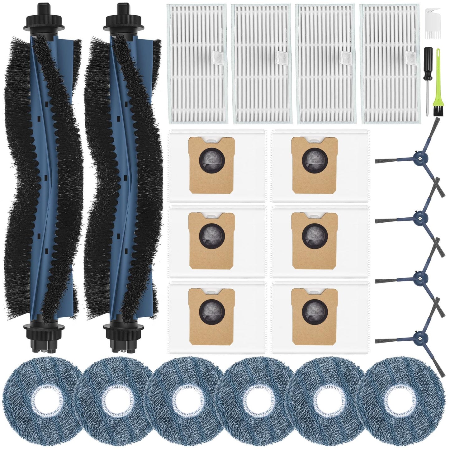 DrRobor Vacuum Replacement Parts for Eufy Omni C20