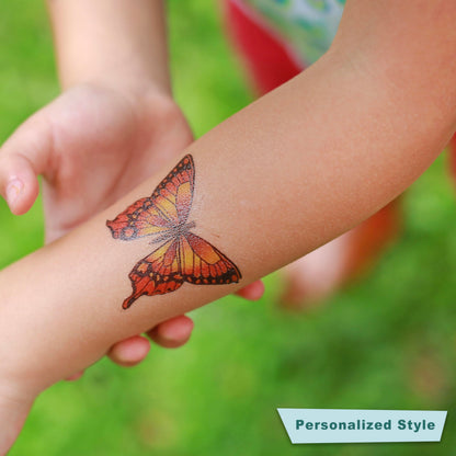 Printable Temporary Tattoo Paper for Laser Printers – A4 (8.3” x 11.7”), 10 Sheets, DIY Custom Tattoo Transfer Sheets for Skin, Waterproof