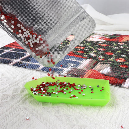 antor 100 PCS Diamond Painting Beads Storage Bags, Reusable Diamond Art Storage Accessories Ziplock Pouches, Craft Supply Bead and Gem Organizer for DIY Projects