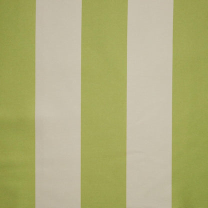 Exclusive Home Canopy Stripe Grommet Top Curtain Panel - 54"x108", Kiwi/Sand, Set of 2