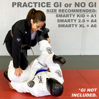 Smarty 2.0/XL/Kid (Unfilled) Grappling Dummy for BJJ, Jiu-Jitsu, MMA, Wrestling, Martial Arts Practice, Self-Defense Training Dummies - XL Size (6'2")