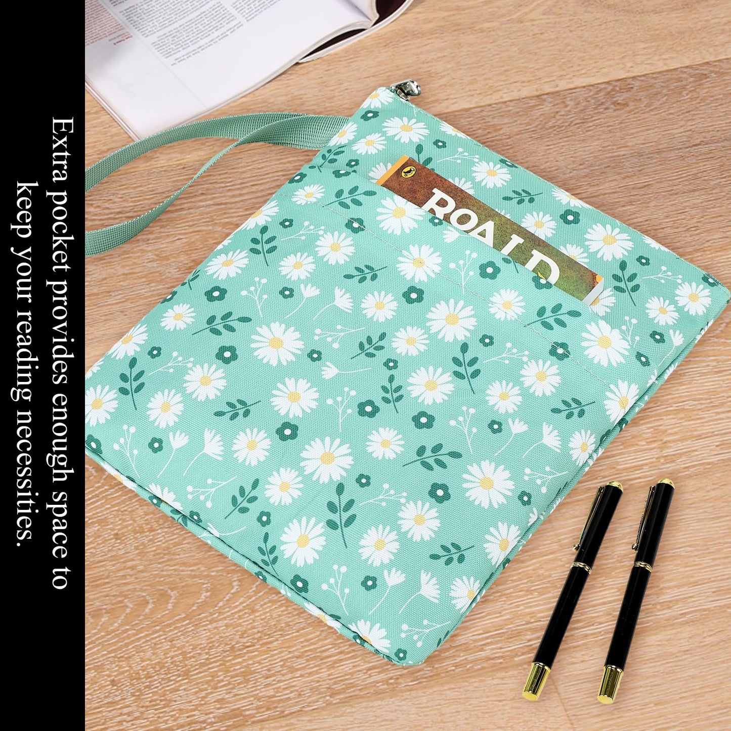 DSIUE Book Sleeve Book Covers for Paperbacks Book Protector with Zipper for Book Lover,11.4 X 9 Inch
