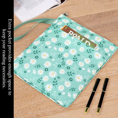 DSIUE Book Sleeve Book Covers for Paperbacks Book Protector with Zipper for Book Lover,11.4 X 9 Inch