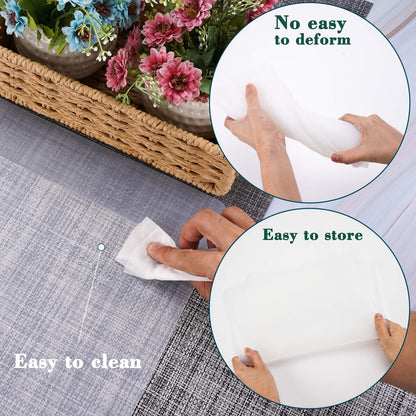 Gartful Oversize Translucent Silicone Mat, Countertop Protector, 27.6 x 19.7 inches Silicone Sheet for Crafts Resin Jewelry Casting Mat Pad Nonstick Table Placemat