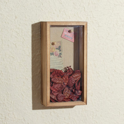 Increased Fire Shadow Box Frame 5x10 Shadow Box Display Case with Linen Back of Awards Memorabilia Flower, Pictures, Keepsakes、Bouquet、Medals and More Photos Memory Box Long Skinny