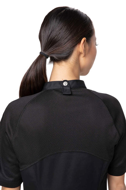 Chef Works Women's Varkala Chef Coat, Black, Small