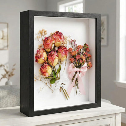 3 Pcs 8x10 Inch Shadow Box Frames Acrylic,Shadow Box Frame Display Cases,Cases for Pressed Flowers Keepsakes Tickets Photos (Black)