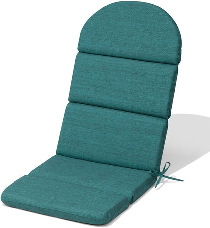 50x19.6 Inch Crestlive Adirondack Chair Cushion, Water Repellent, Fade Resistant, High Back Outdoor Rocking Chair