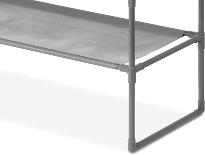 6-Tier Whitmor Spacemaker Shelves, Gunmetal