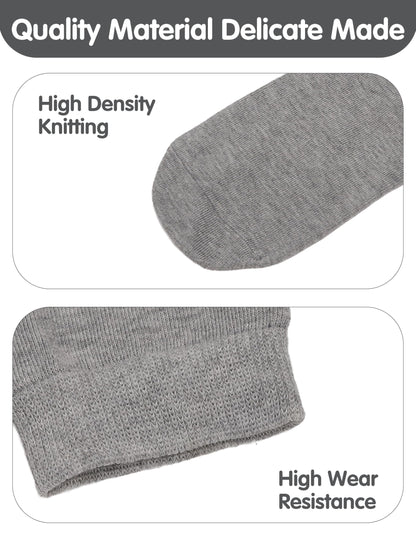 Amputee Sock Prosthetic Socks 5pcs, Soft Breathable Protective Stump Sock Elastic Thickened Cotton, Protective Stump Socks Prosthetic for Below the Knee Amputees (M)