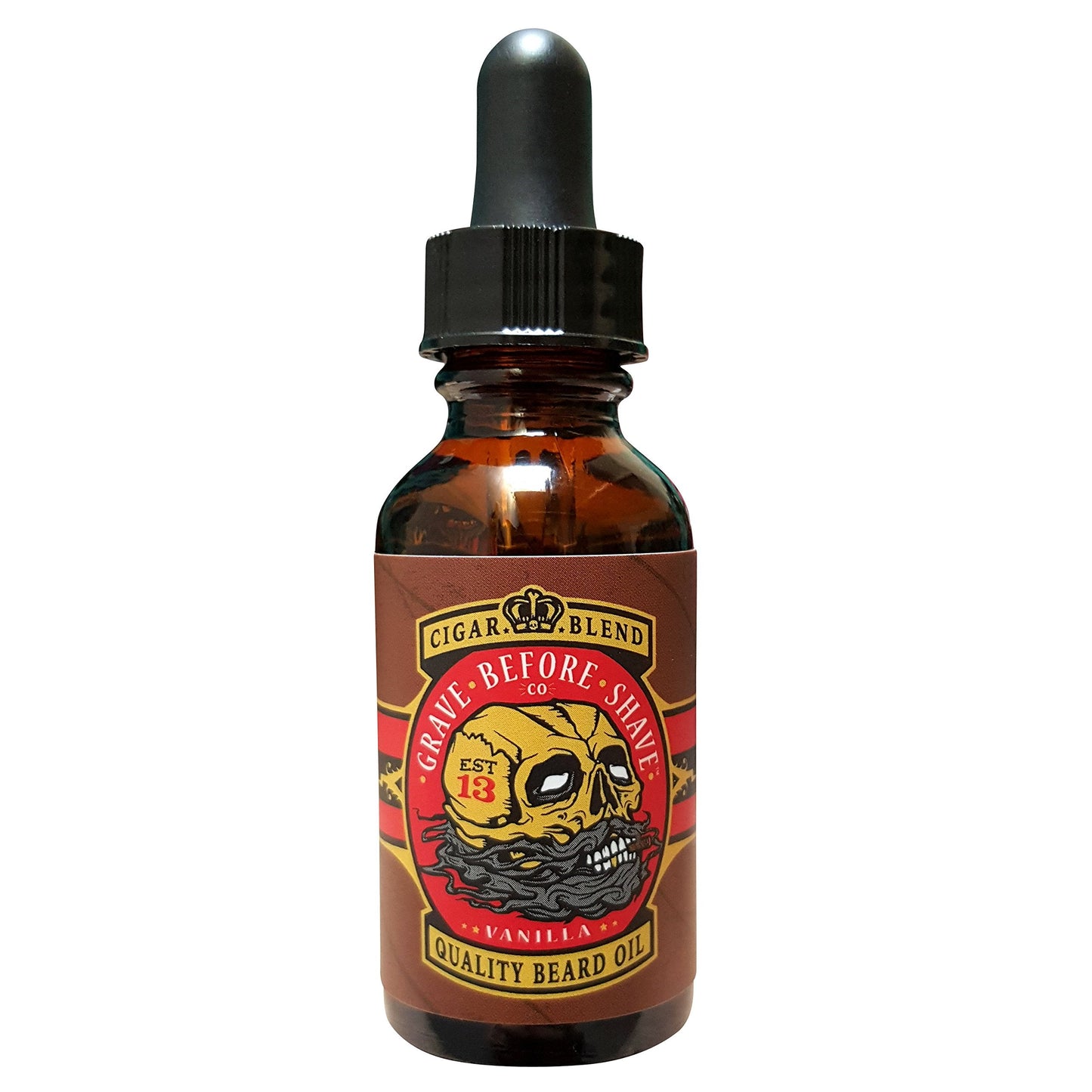 Grave Before Shave Beard Oil (Cigar Blend) 4 oz. Bottle