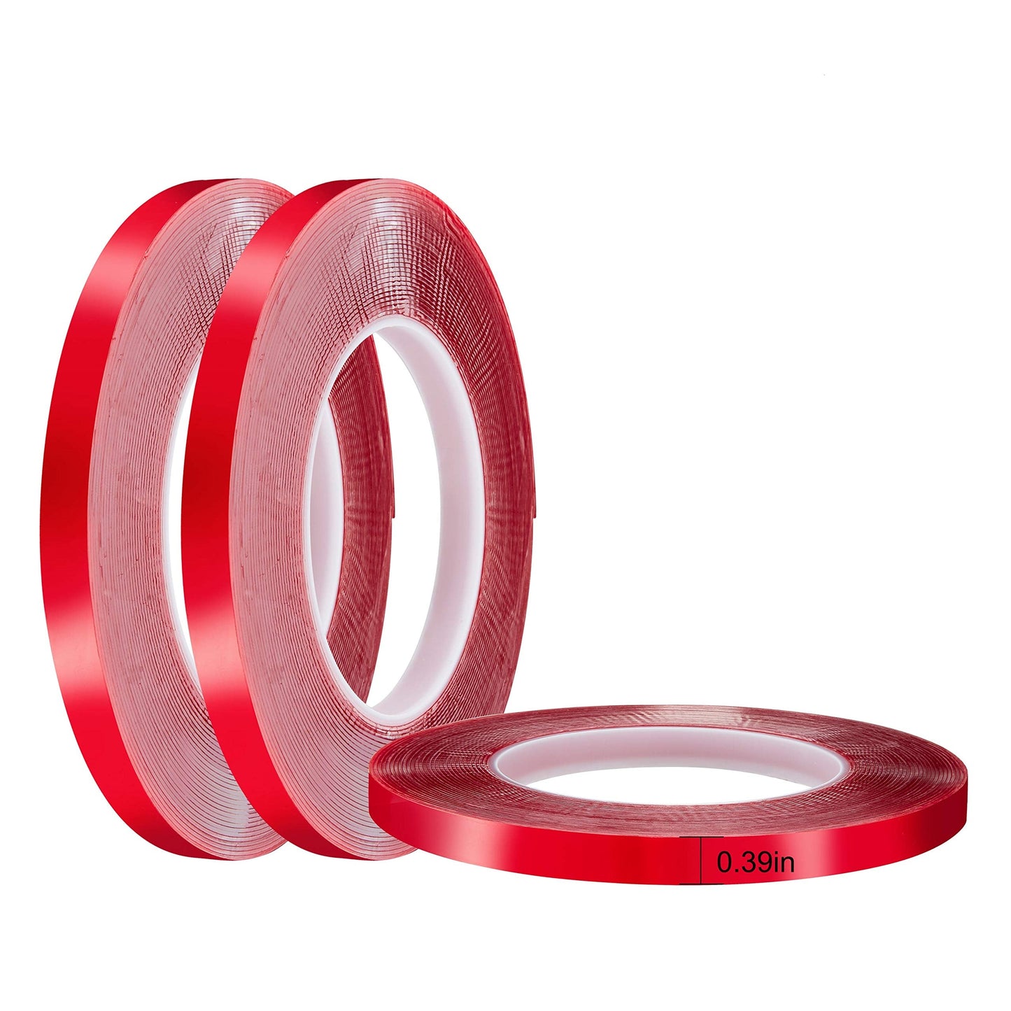 Jackwood 33 Feet Acrylic Double Sided Heavy Duty Mounting Tape (Pack of 3) Weatherproof for Outdoor & Indoor, Holds Heavy Stuff in Cold & Hot Condition, Removable & Residue-Free (0.4inch)