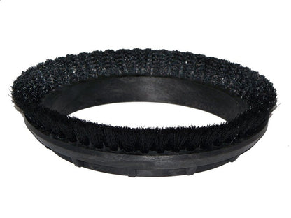 Bissell BigGreen Commercial 237.049BG Carpet Shampoo Brush, 0.012" Bristle Diameter, Crimped 6.6 Nylon for BGEM9000 Easy Motion Floor Machine, 12", Black