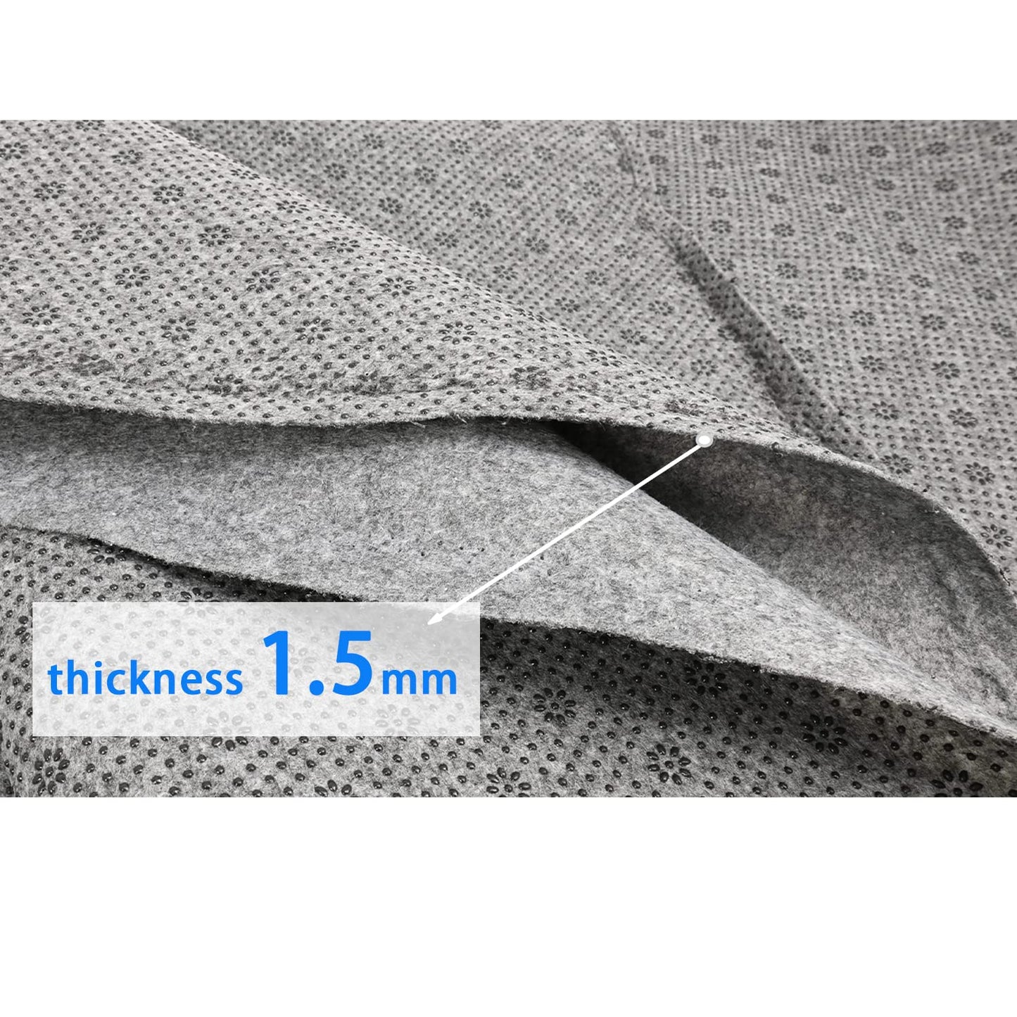 71x39 Inch Non Slip Final Backing Cloth, Vinyl Primary Tufting Cloth Backing Fabric, Non Slip Pad with Plum Blossom Pattern for Carpets Rug Tufting Gun Cushion Punch Needle
