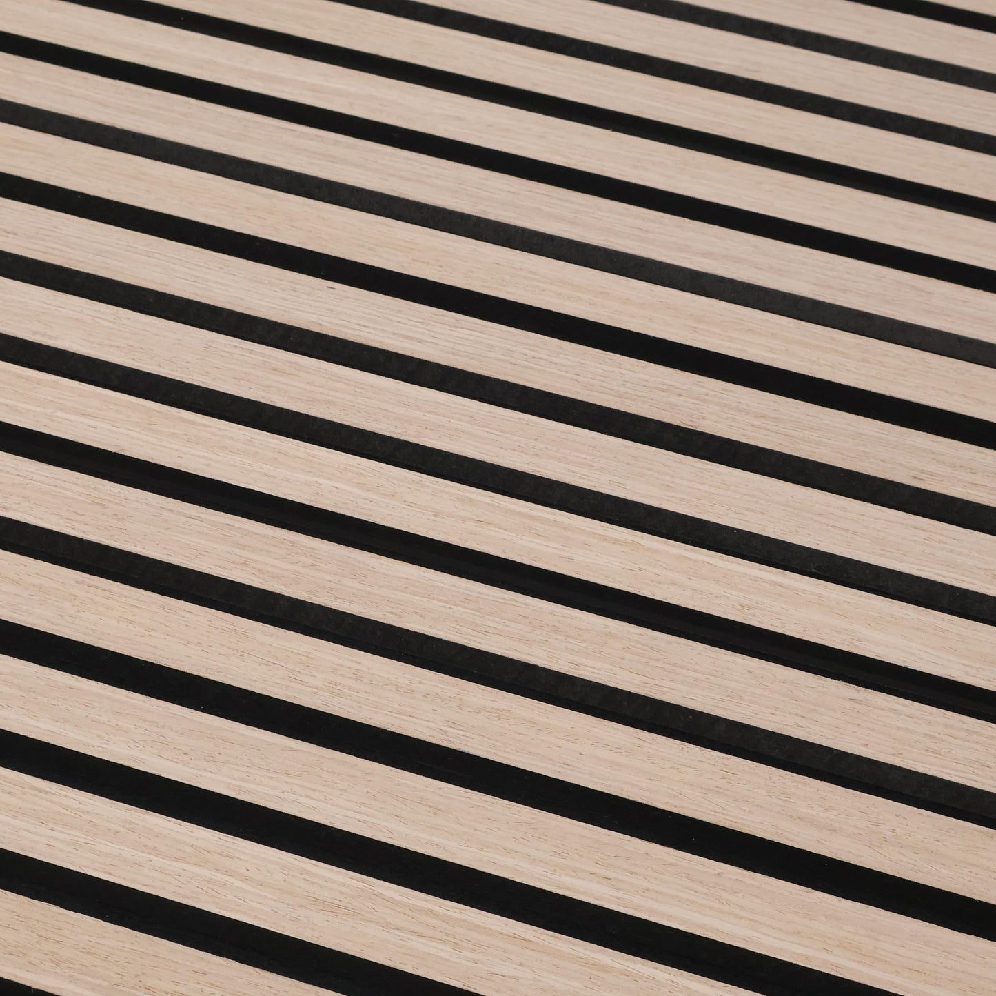 GreenClad Wood Slat Wall Panels for Wall, 4-Piece Acoustic Decorative Wood Panels for Interior Accent Walls, Sound Absorbing Wall Panels, 94" × 12.6" Each (White Oak)