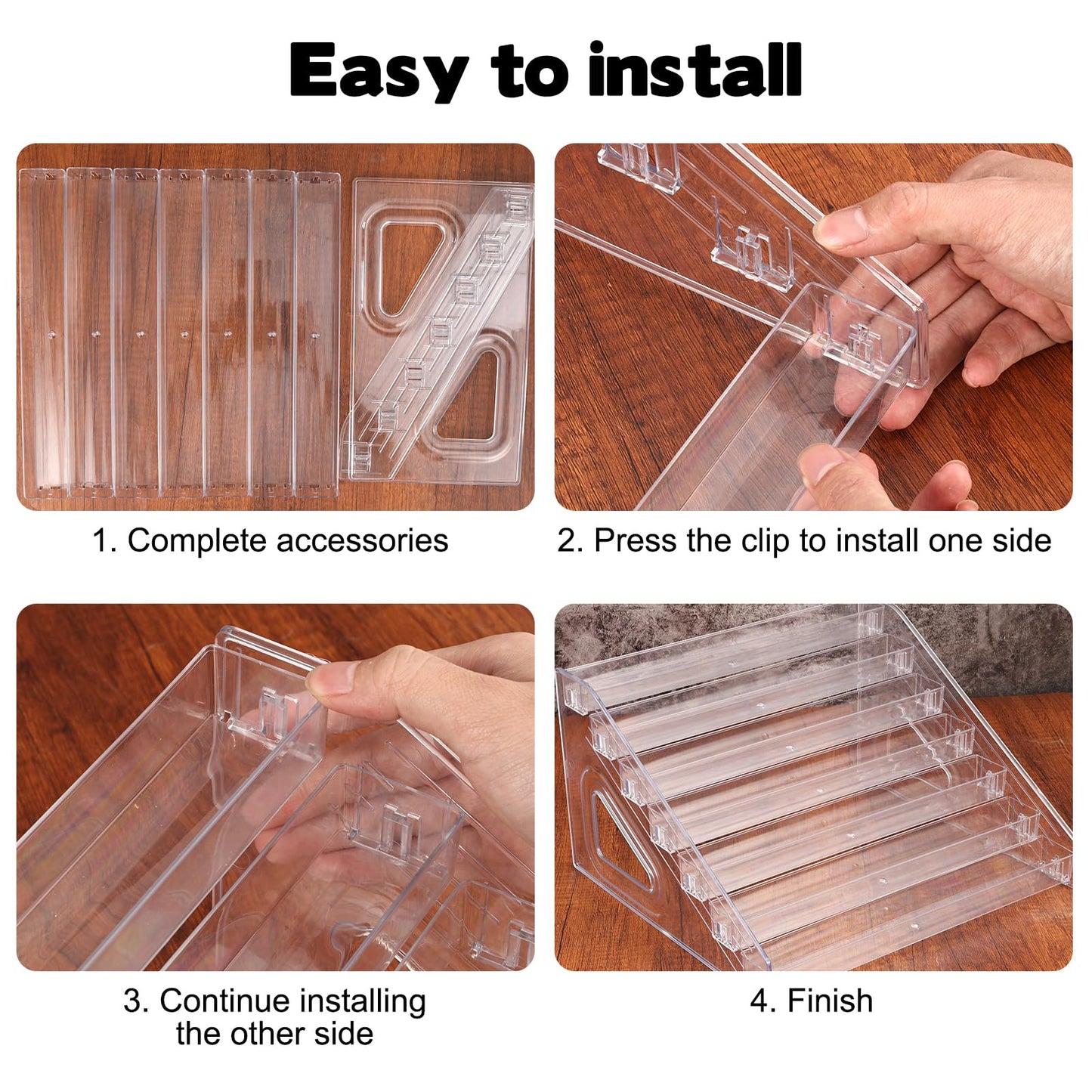 2 Pack 12”Wax Melt Holder Display 7 Tier Clear Acrylic Riser Display Stands Perfume Organizer for Vendor Craft Show Clear Acrylic Display Shelf Wax Melts Storage for Wax Tarts Block Clamshells Candles