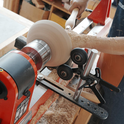 BMWOOD MC-FS6 Woodturning Steady Rest for Bowl Woodturning Lathe.
