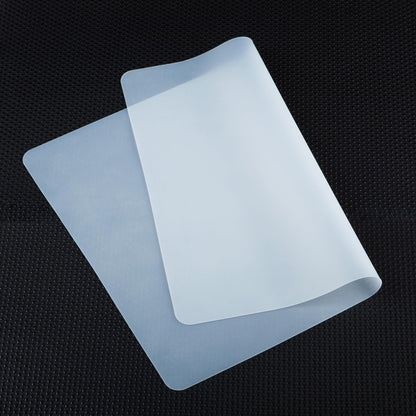 PABUSIOR Large Silicone Mat for Crafts: Heat Resistant Non-Slip 19.7×29.5 In Translucent Silicone Liner for Jewelry, Epoxy Resin, Glitter Slime, Manicure, DIY Sheet, 1/Pack