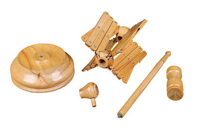 Handcrafted Jumbo Rosewood Yarn Winder & Swift Set – Large Capacity Wooden Ball Winder for Knitting & Crocheting, Heavy Duty Tabletop Yarn Swift and Ball Winder