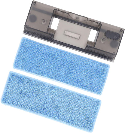 Vacuum Cleaner Replacement Water Tank, ABS Parts, Efficient Installation with 2 Mop Pads