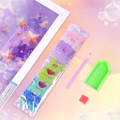 HMDIIMGE Diamond Painting Kits for Adult, DIY 5D Forest Animals Diamond Art Kits, Butterfly Full Drill Round Crystal Bloodhound Diamond Dots Art Crafts for Home Wall Decor 12x16 inch