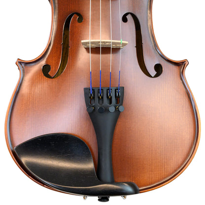 Antonio Giuliani Etude Violin Outfit 4/4 Full Size Clearance By Kennedy Violins - Carrying Case and Accessories Included - Solid Maple Wood and Ebony Fittings AG360