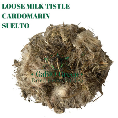 Cardo Mariano - Milk Thistle Loose Tea (4.1 oz/116.2 gr) Cardomarin Herbal Tea Gabiogreen (4.1 oz/116.2 gr).
