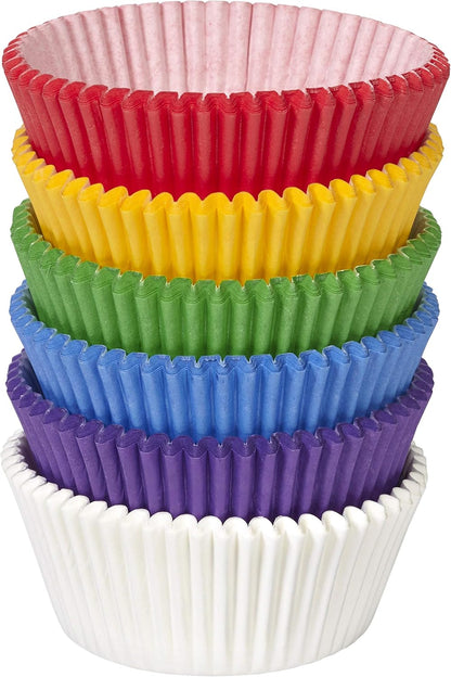 Wilton Baking Cups, Rainbow Assorted, 150 Count