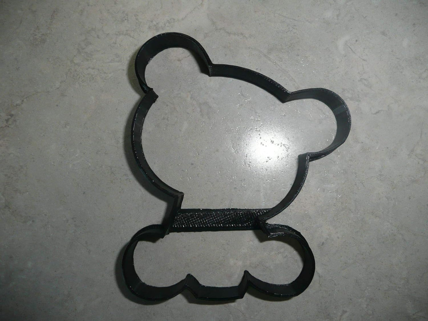 BABY BEAR OUTLINE CUB WOODLAND CREATURE COOKIE CUTTER, MADE IN USA PR3640