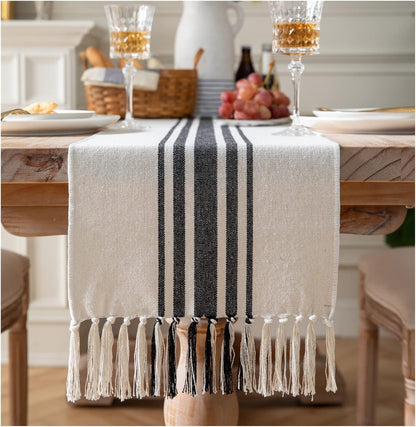 13 108 Inch Boho Table Runner for Modern Farmhouse Decor, Dining Table dcor x Long, Coffee Table Runner