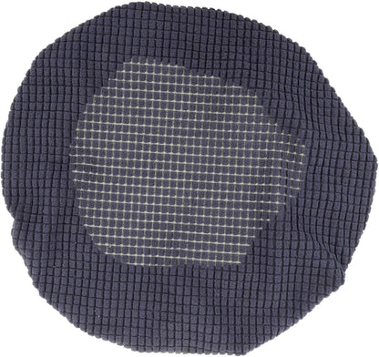 Veemoon Round Stool Covers, Soft Bar Stool Chair Cushion Cover with Elastic Non-Slip Bottom, 11 inches Width