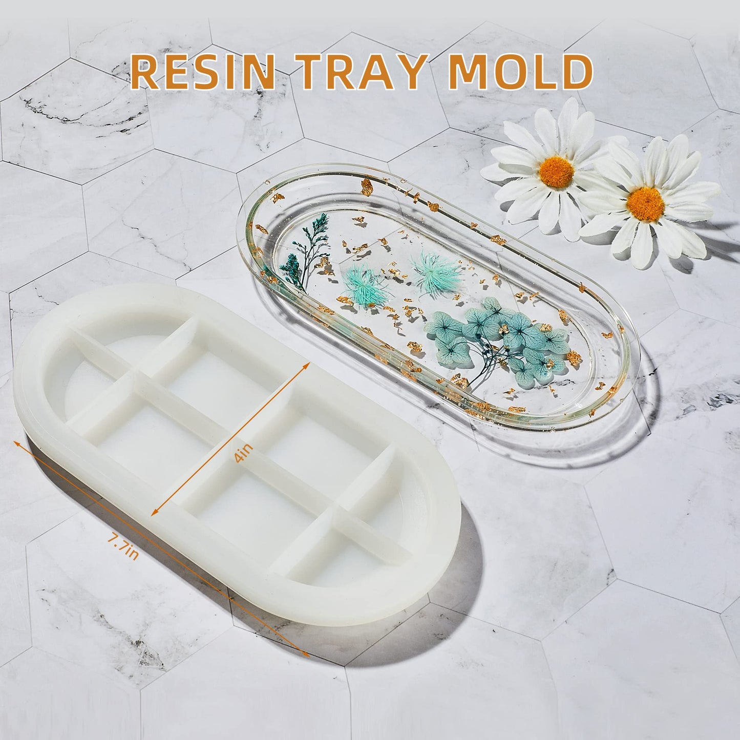 3-Piece Silicone Molds for Epoxy Resin, Including Rolling Tray, Pudding Jar with Lid and Grinder Molds for Resin Casting, DIY Silicone Moulds Kit for Storage and Decoration