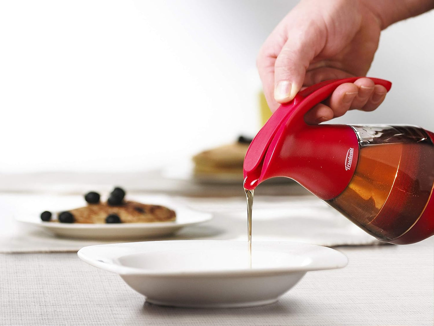 Trudeau Maison Syrup Dispenser - Red