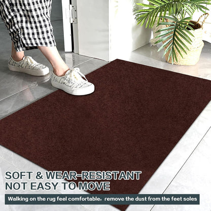 Custom Size Hallway Runner Rug, Non-Slip Waterproof Washable Indoor Outdoor Carpet Runner 2' x 6'