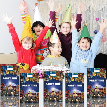 ShrooFit 30Pcs Roblo-x Party Gift Bags,Gooddie Bags Party Supplies Birthday Decoration Birthday Roblo-x Party Decorations