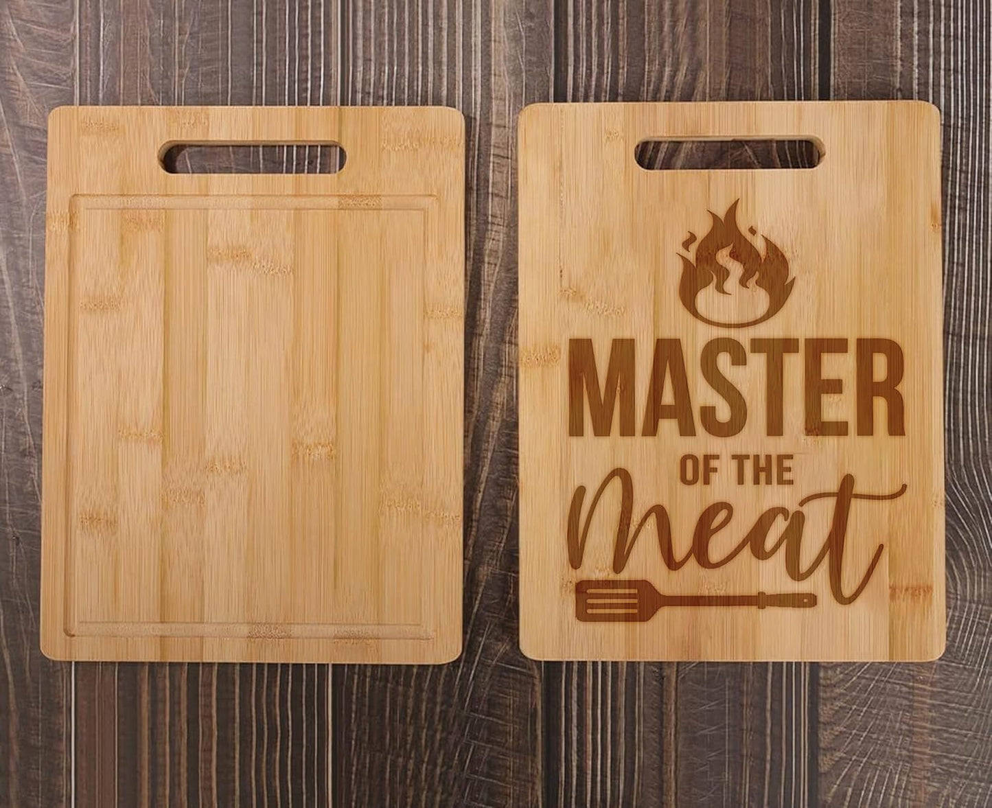 Barbeque Cutting Board, Grilling Meat Carving Board, Custom Steak Cutting Board Gift for Grill Master