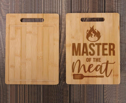 Barbeque Cutting Board, Grilling Meat Carving Board, Custom Steak Cutting Board Gift for Grill Master