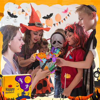 650Pcs Halloween Party Favors for Kids, Bulk Fidget Toys for Party Supplies, Halloween Treats Non Candy School Classroom Carnival Prizes, Treasure Box Toy Chest, Halloween Gifts, Goodie Bag Stuffers