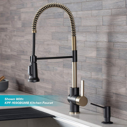 KRAUS Kitchen Soap and Lotion Dispenser, Stainless Steel, KSD-41SS