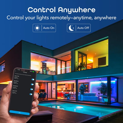 Geeni Prisma Plus 800 Dimmable Smart Light Bulbs with 2.4 GHz Wi-Fi Connectivity – Color-Changing & Tunable White, A19 LED Smart Bulb – Works with Alexa & Google, 4-Pack