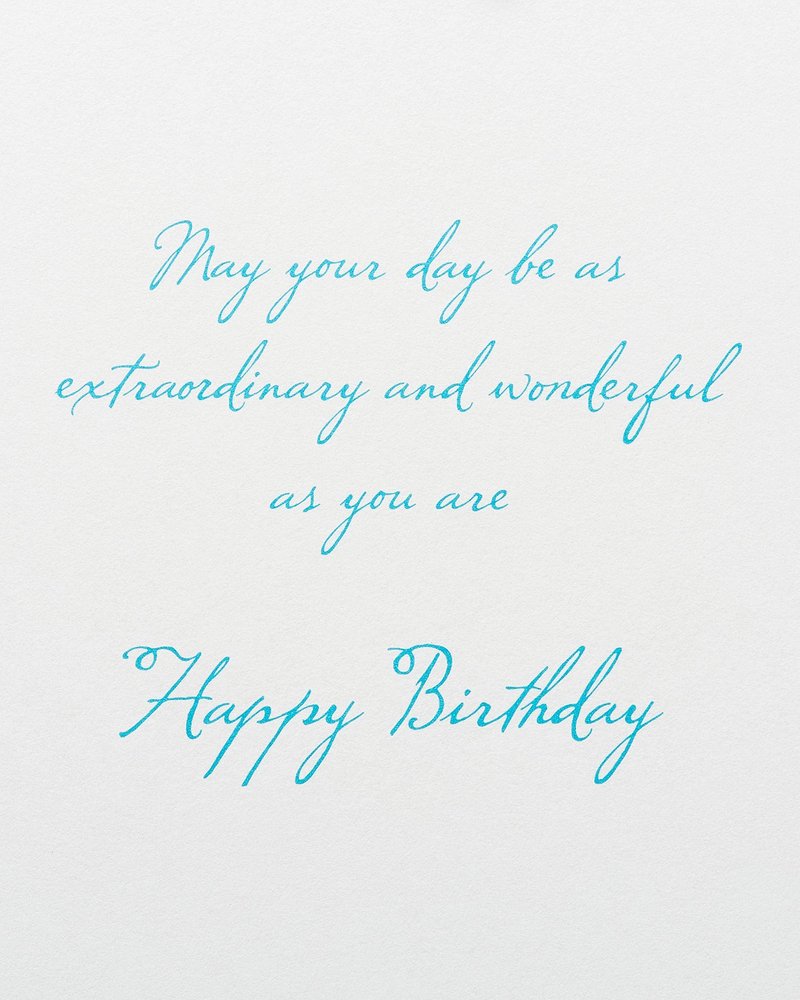 Papyrus Birthday Card (Extraordinary and Wonderful)