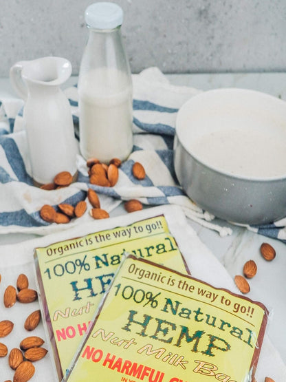 13 12-Inches P&F Hemp Nut Milk Bag Reusable | All Natural | No More Microplastic and Toxic Chemicals | Better Than