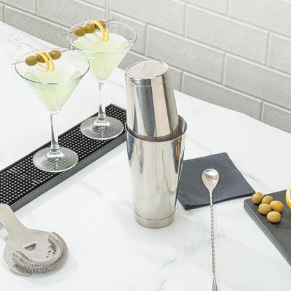 Restaurantware Bar Lux 16 Ounce Boston Shaker, Metal Cocktail Shaker, No Leak Stainless Steel Mixer
