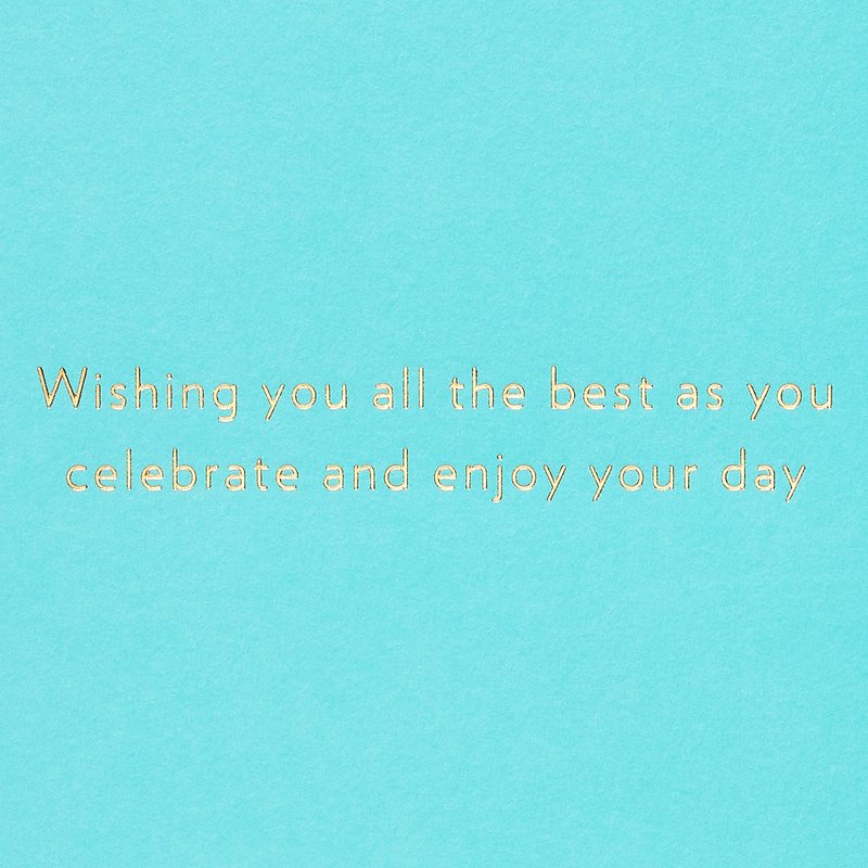 Papyrus Dog Birthday Card (Celebrate and Enjoy) (Pack of 2)