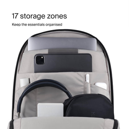 Urth Norite 24L Modular Camera Backpack – for DSLR, Lens, 15/16” Laptop, Weatherproof + Recycled (Black)