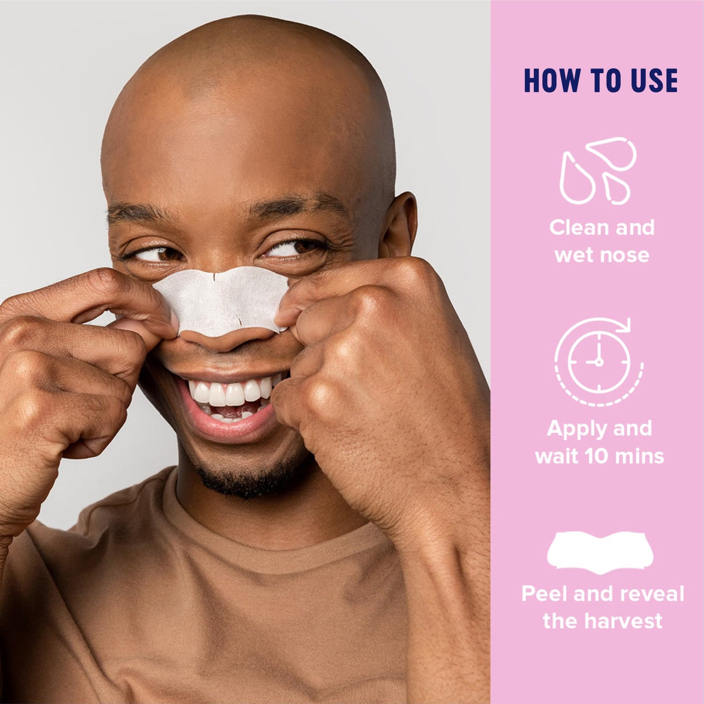 Bioré Nose+Face Blackhead Remover Strips, Deep Cleansing Strips for Nose, Chin, or Forehead, Instant Blackhead Removal and Pore Unclogging, Oil-free, Non-Comedogenic Use, 14 Count