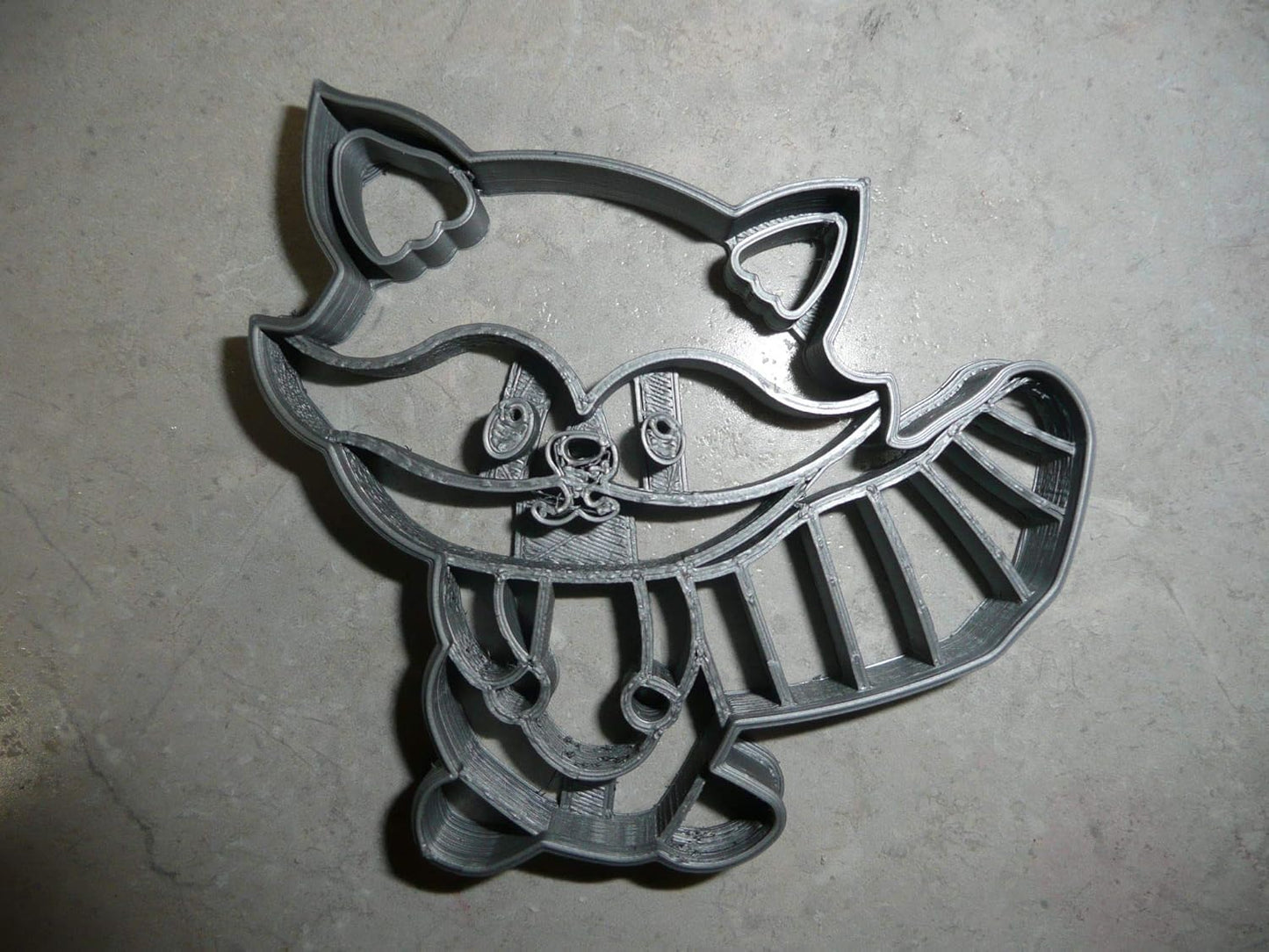 BABY RACCOON CUB WOODS FOREST ANIMAL COOKIE CUTTER, MADE IN USA