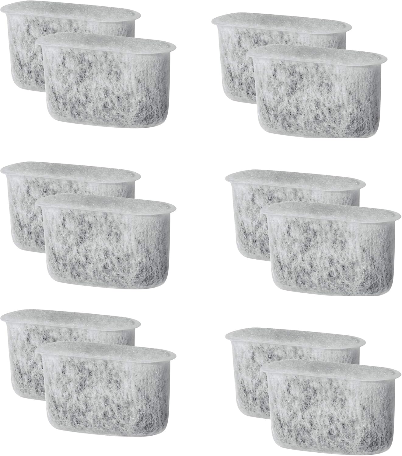 NRP Braun Coffeemakers Replacement Charcoal Water Filter BRSC004 for BrewSense Drip Series, 12-pack