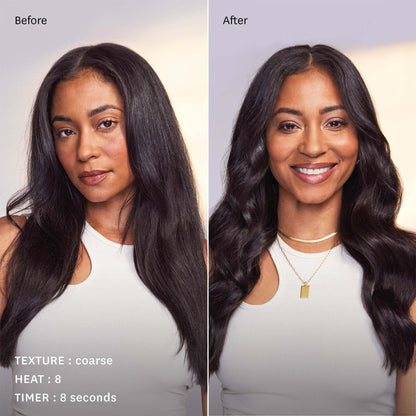 T3 CurlWrap Automatic Rotating Curling Iron with Longer Barrel, 2 Timer Settings, 9 Heat Settings, Auto-Rotating Ceramic Barrel and Ion Generator for Fast, Easy Curls and Waves on All Hair Types