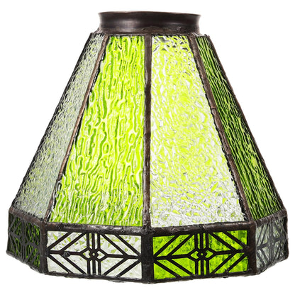 OSALADI 5.51 Inch Glass Lamp Shade Replacement Mediterranean Style Pendant Light Cover for Restaurant Bar Decoration